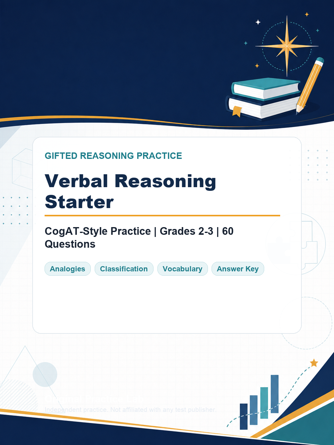 Cover for CogAT-Style Verbal Reasoning